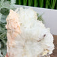 Rose Calcite with Mica Raw Specimen Natural Mineral Crystal 682g