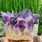 Amethyst Cluster with Stand Natural High Quality Raw Crystal 2452g