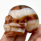 Carnelian Skull 2 Inches Rare Hand Carved Crystal Carving