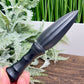 Black Obsidian Knife Dagger Crystal Blade Decoration Reiki Healing Gift