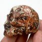 Money Agate Indonesian bloodstone Skull 2 Inches Rare Hand Carved Crystal Carving