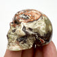 Money Agate Indonesian bloodstone Skull 2 Inches Rare Hand Carved Crystal Carving