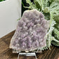 Amethyst Stalactites Cluster with Stand Raw Natural Crystal 179g