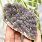 Amethyst Stalactites Cluster with Stand Raw Natural Crystal 179g