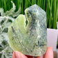 Prehnite with Epidote Tower Crystal Generator 230g