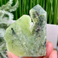 Prehnite with Epidote Tower Crystal Generator 230g