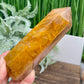 Golden Healer Quartz Tower Healing Crystal Generator 408g