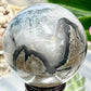 Volcanic Agate Quartz Sphere UV Reactive Large Crystal Ball 1447g 101mm