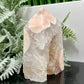 Flower Agate Pink Amethyst Tower Crystal Generator 404g