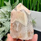 Flower Agate Pink Amethyst Tower Crystal Generator 404g