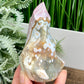 Bubble Ocean Sea Orbicular Jasper Flame Crystal Carvings 378g