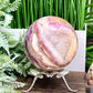 Silky Fluorite Sphere Healing Crystal Ball 1538g 107mm