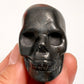 Shungite Skull 2 Inches EMF Protection Rare Hand Carved Crystal Carving