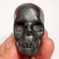 Shungite Skull 2 Inches EMF Protection Rare Hand Carved Crystal Carving