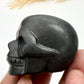 Shungite Skull 2 Inches EMF Protection Rare Hand Carved Crystal Carving