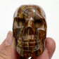 Tigers Iron Red Jasper Hematite Skull Skull Mugglestone 2 Inches Crystal Carving