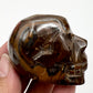 Tigers Iron Red Jasper Hematite Skull Skull Mugglestone 2 Inches Crystal Carving