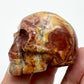 Crazy Lace Agate Skull 2 Inches Hand Carved Crystal Carving