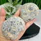 Moroccan Quartz Geode Rock Sphere Crystal 436g