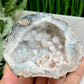 Moroccan Quartz Geode Rock Sphere Crystal 436g