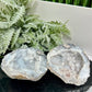 Moroccan Quartz Geode Rock Sphere Crystal 436g