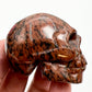 Mahogany Obsidian Skull 2 Inches Hand Carved Crystal Carving