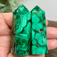 Malachite Towers Points Natural Crystal Generators