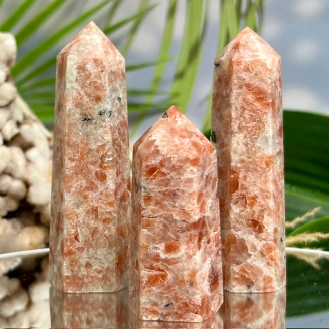 Sunstone Points Towers Healing Crystal Generators