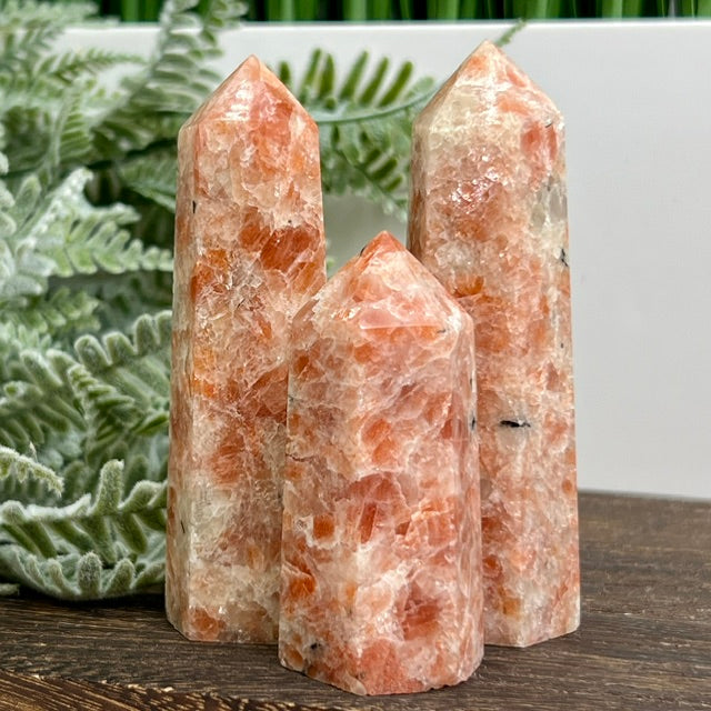 Sunstone Points Towers Healing Crystal Generators