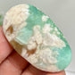 Green Flower Agate Sakura Rare Palm Stone Meditation Crystal 22g