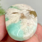 Green Flower Agate Sakura Rare Palm Stone Meditation Crystal 22g