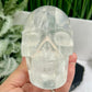 Satin Spar Selenite Skull Top Quality Translucent Crystal Carving Morocco 744g