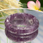 Lepidolite Purple Mica Bangle Bracelet Wearable Crystal 61mm Diameter