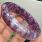 Lepidolite Purple Mica Bangle Bracelet Wearable Crystal 60mm Diameter