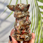 Natural Indonesia Agate Star Wars Crystal Yoda Quartz Carved Healing Reiki Figurines Australian Seller