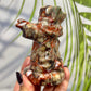 Natural Indonesia Agate Star Wars Crystal Yoda Quartz Carved Healing Reiki Figurines Australian Seller