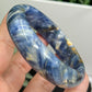 Blue Kyanite Mica Bangle High Quality RARE Crystal Jewellery 58mm Diameter