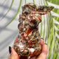 Natural Indonesia Agate Star Wars Crystal Yoda Quartz Carved Healing Reiki Figurines Australian Seller