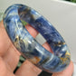 Blue Kyanite Mica Bangle High Quality RARE Crystal Jewellery 58mm Diameter