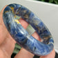 Blue Kyanite Mica Bangle High Quality RARE Crystal Jewellery 58mm Diameter