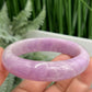 Kunzite Purple Bangle Bracelet Gemstone Jewellery Crystal 63mm Diameter