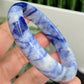 Blue Sodalite Bangle Bracelet Gemstone Jewellery Crystal 62mm Diameter