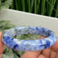 Blue Sodalite Bangle Bracelet Gemstone Jewellery Crystal 63mm Diameter