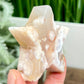 Flower Agate Star Healing Crystal Carving 78g