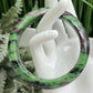 Ruby in Zoisite Bangle UV Reactive Gemstone Jewellery Crystal 61mm Diameter