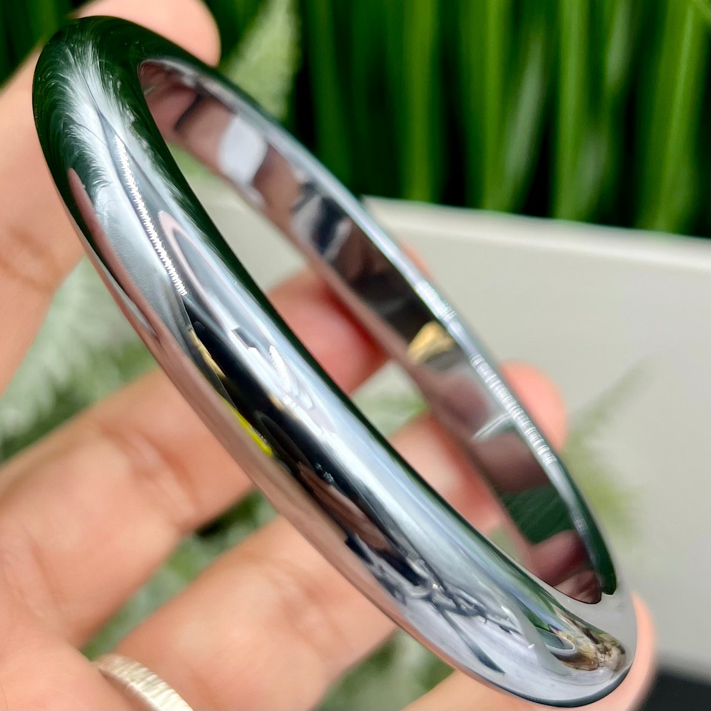 Terahertz Bangle Bracelet Jewellery Wearable Crystals 66mm Diameter