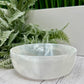 Satin Spar Selenite Round Bowl High Quality Crystal Carving 510g