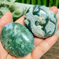 Moss Agate Palm Stones Meditation Crystal Australian Seller