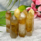 Golden Healer Quartz Points Towers Crystal Generators