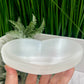 Satin Spar Selenite Heart Bowl High Quality Crystal Carving 714g